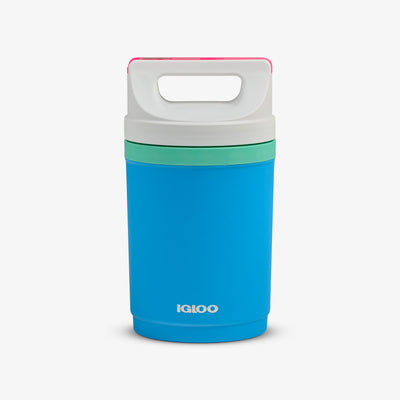 Front View | Retro Playmate Half Gallon Jug::Carolina Blue::Half-gallon capacity