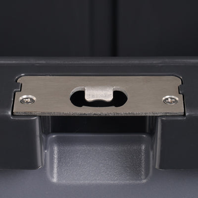 Details View | Trailmate 25 Qt Cooler::Carbonite::Built-in bottle opener