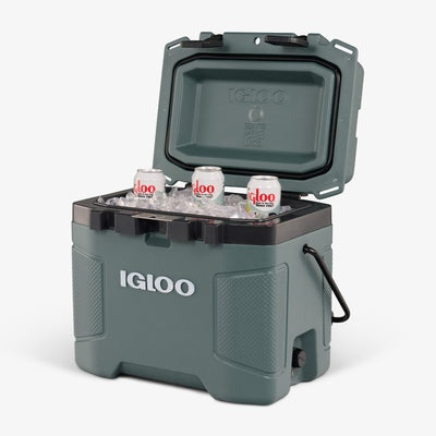 Open View | Trailmate 25 Qt Cooler::Spruce::Insulated walls (1.5”) & lid